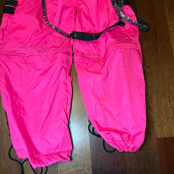 Tripp NYC Space Out Pant Neon Pink Size Medium Brand New with Tags - Picture 4 of 8